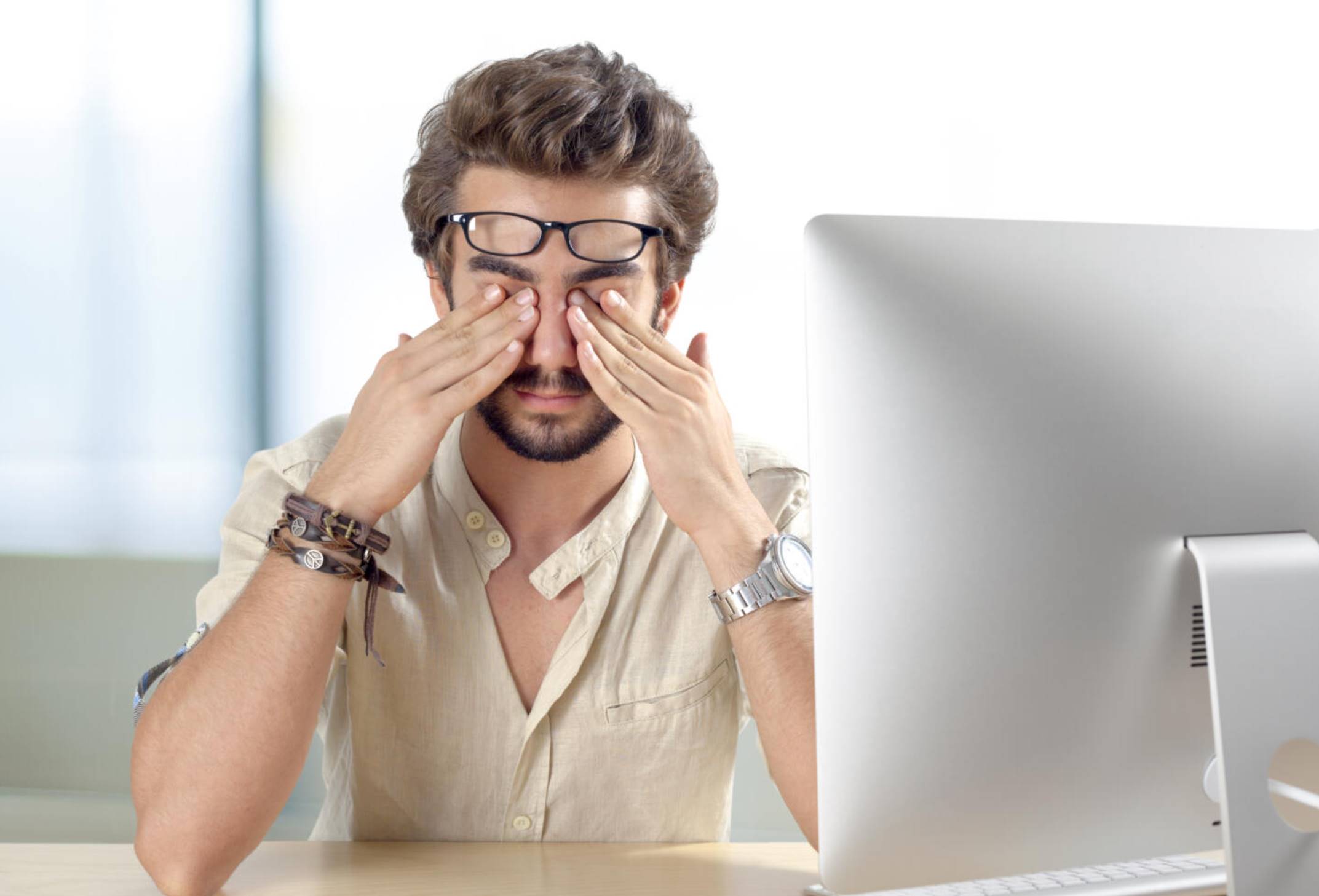 Espacio de trabajo optimizado para la salud visual